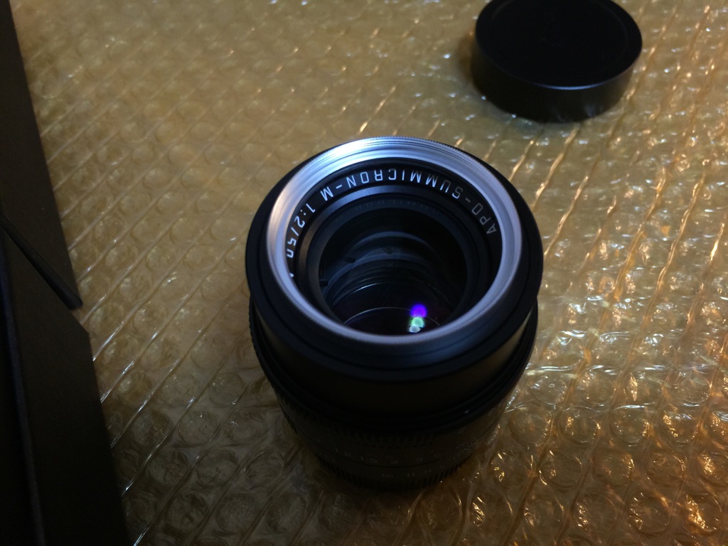 Leica APO-Summicron-M 50mm F2.0 ASPH. 開封の儀 -2 - 晴れ時々ジャズ