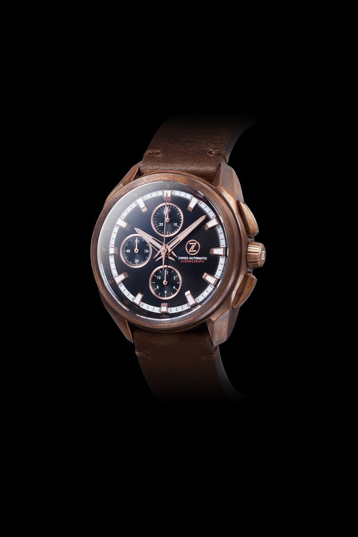 ZX-4 Mechaquartz Chronograph – Zelos Watches