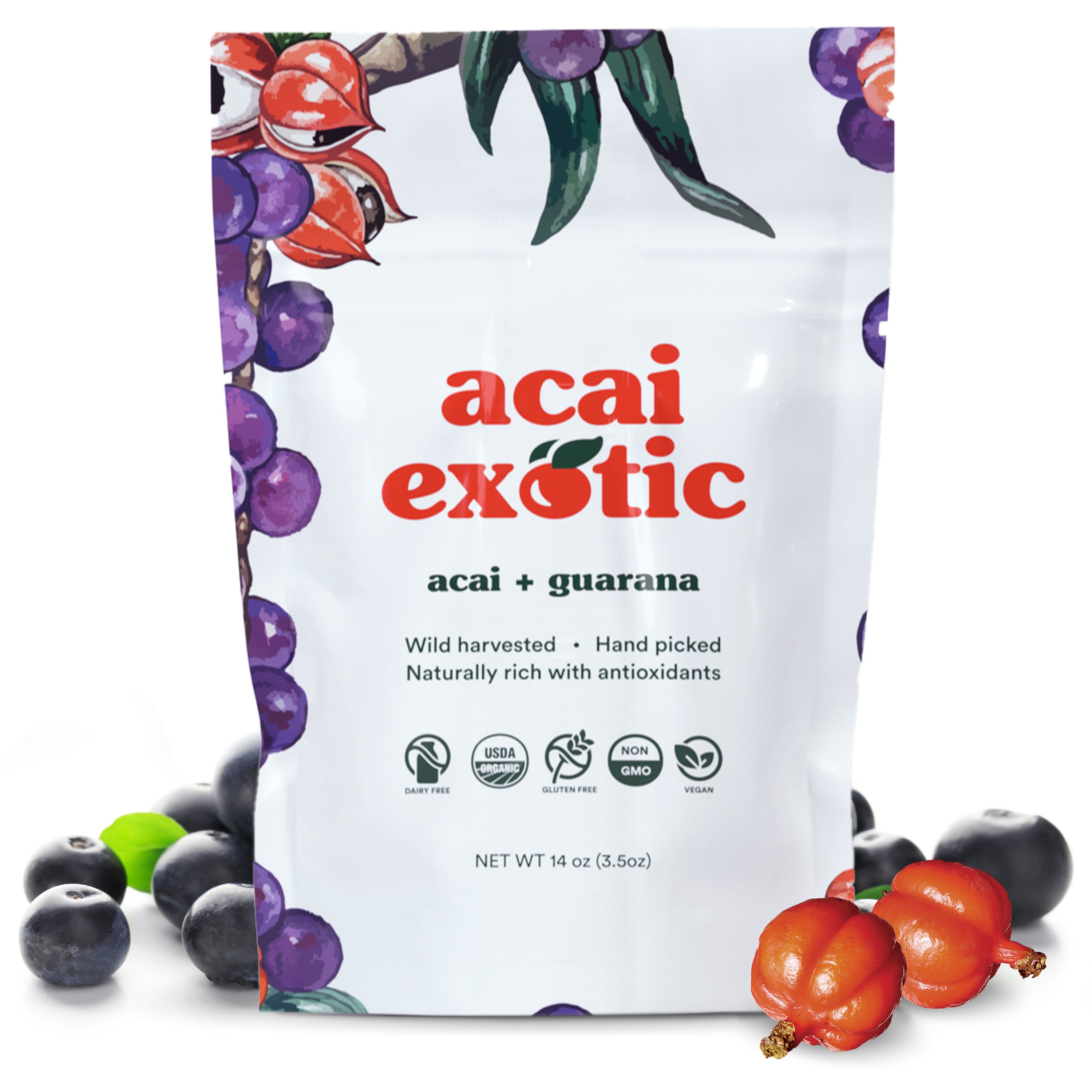 Acai with Guarana 4-Pack – acaiexotic