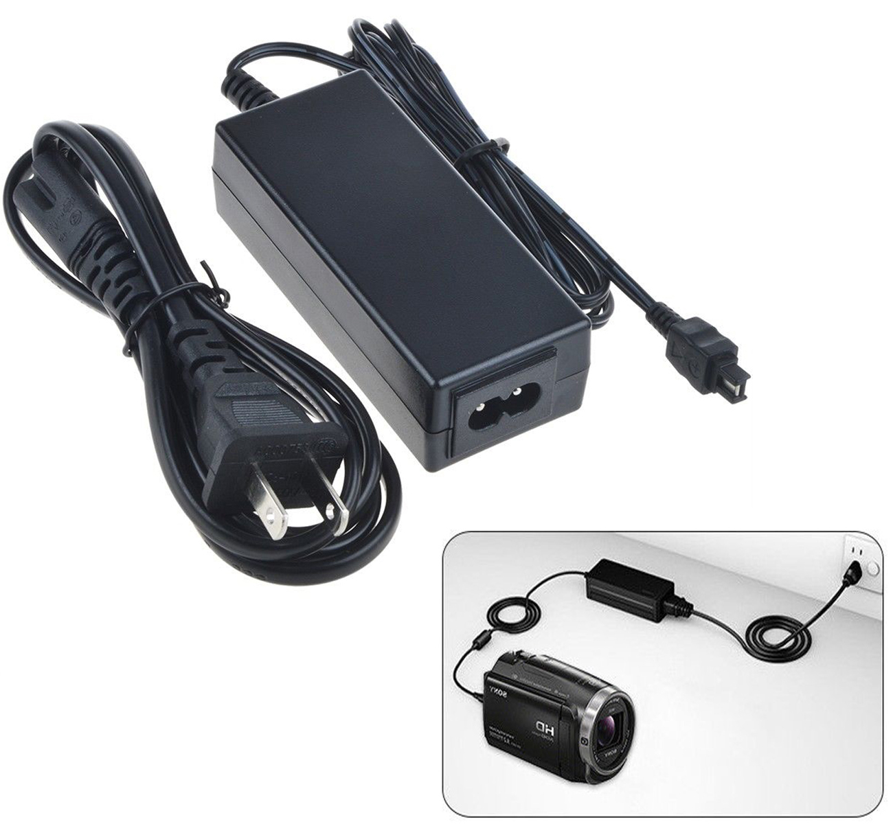 Ac 電源アダプタ充電器ソニー HDR-HC3 、 HDR-HC3E 、 HDR-HC5 、 HDR