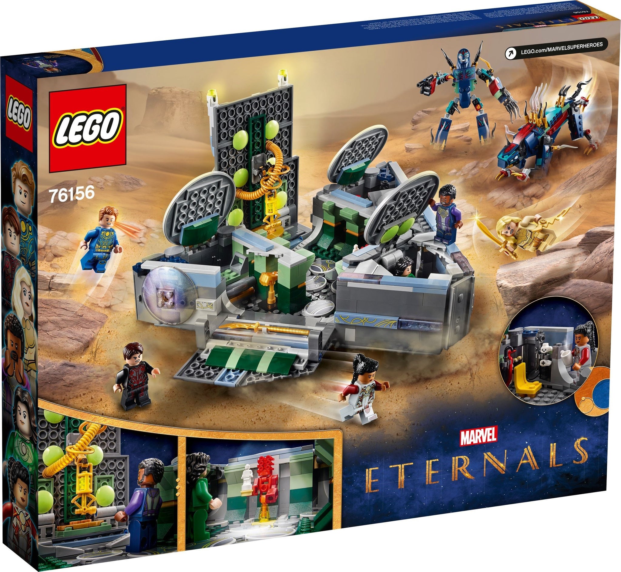 LEGO® Marvel Eternals 76156 Rise of the Domo (1040 pieces