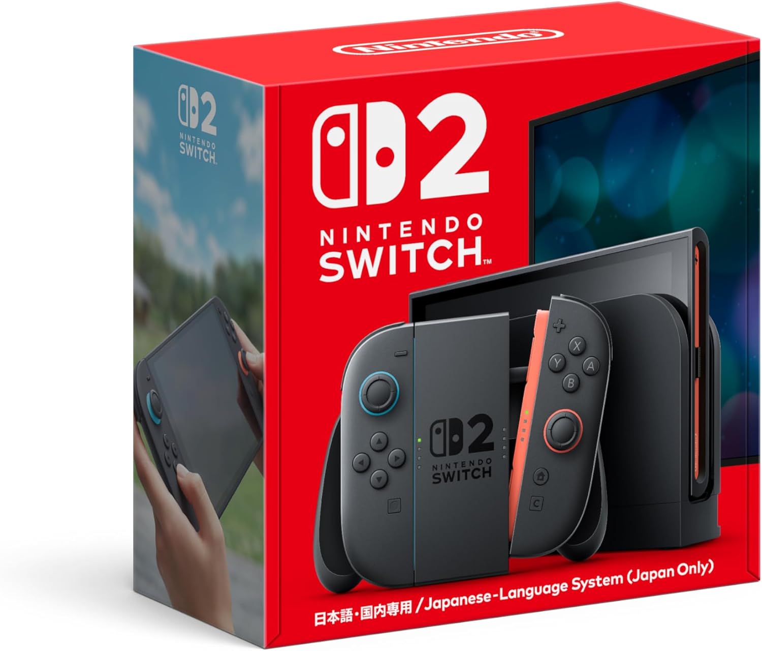 Nintendo Switch 赤/青 本体 充電器・ドック・ケース・箱付き Nintendo