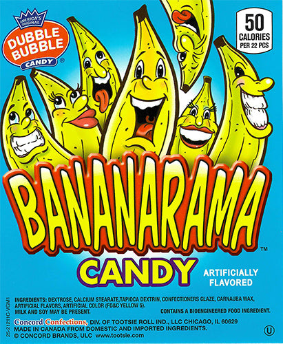Bananarama Pressed Candy 3 lb Bulk Bag - All City Candy