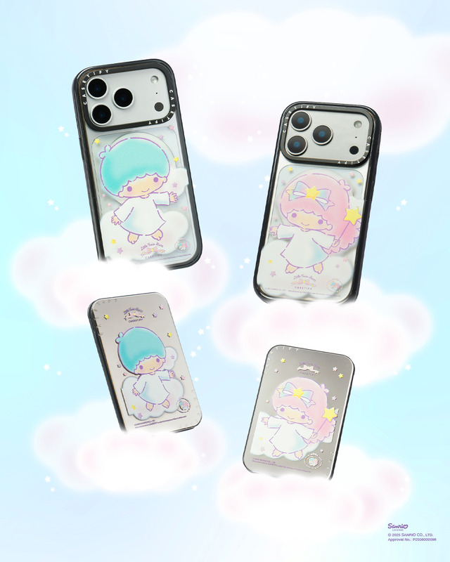 サンリオ」リトルツインスターズ50周年♪ 幻想的なキキ＆ララのスマホ