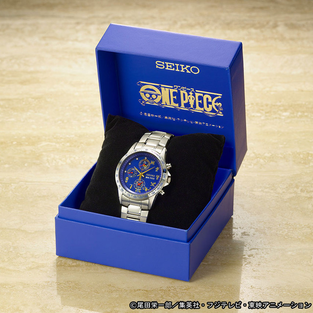 ワンピース×SEIKO」本格腕時計が登場！ 麦わらの一味のシンボルを文字