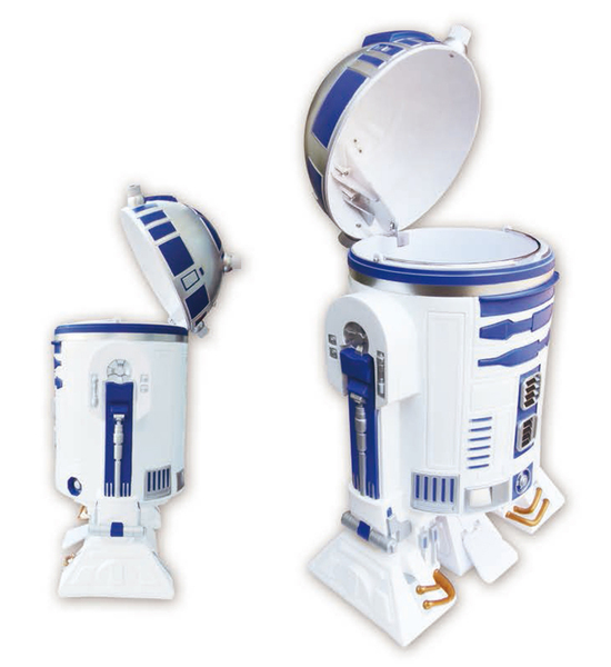 ASCII.jp：特大サイズで存在感バツグン！ スター・ウォーズ R2-D2ゴミ箱
