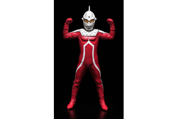 赤と白のJALカラーになった「ウルトラセブン」55周年記念フィギュア