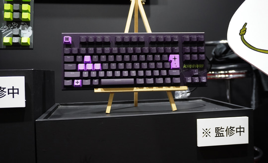 REALFORCE GX1」にホロライブコラボモデル！ 獅白ぼたん、ラプラス