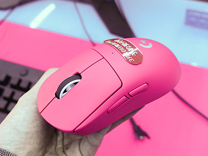 ロジクールの超軽量ワイヤレスマウス「PRO X SUPERLIGHT」に新色の
