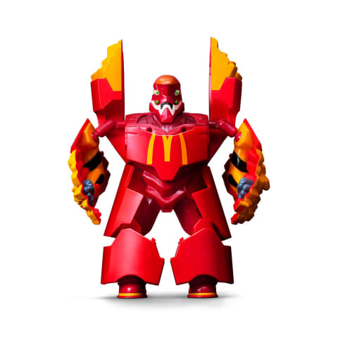 マックのポテトやバーガーがエヴァに変身。マクドナルド×エヴァコラボ