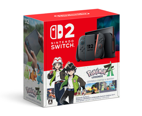 Switch2 ポケモンレジェンズZAセット」数量限定で本日10月16日発売