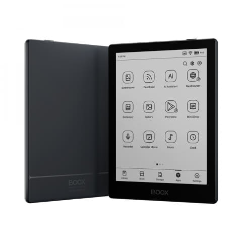 文庫本サイズの6型電子ペーパーAndroidタブに新型「BOOX Go6