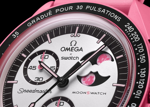 オメガ×スウォッチ、“ピンクムーン”の限定モデル登場 - Impress Watch