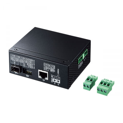 10Gbpsが最大10kmまで延長できる光コンバーターなど、サンワサプライが