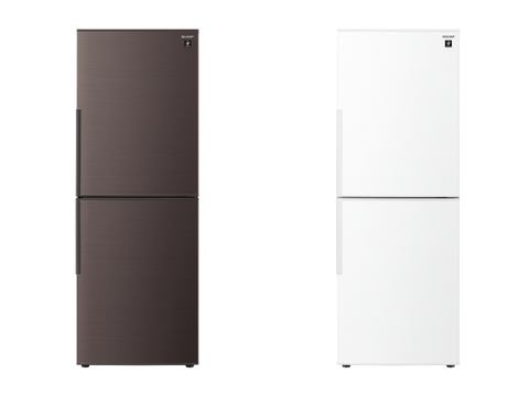 シャープ、容量280Lのうち約半分が冷凍室の2ドアメガフリーザー冷蔵庫
