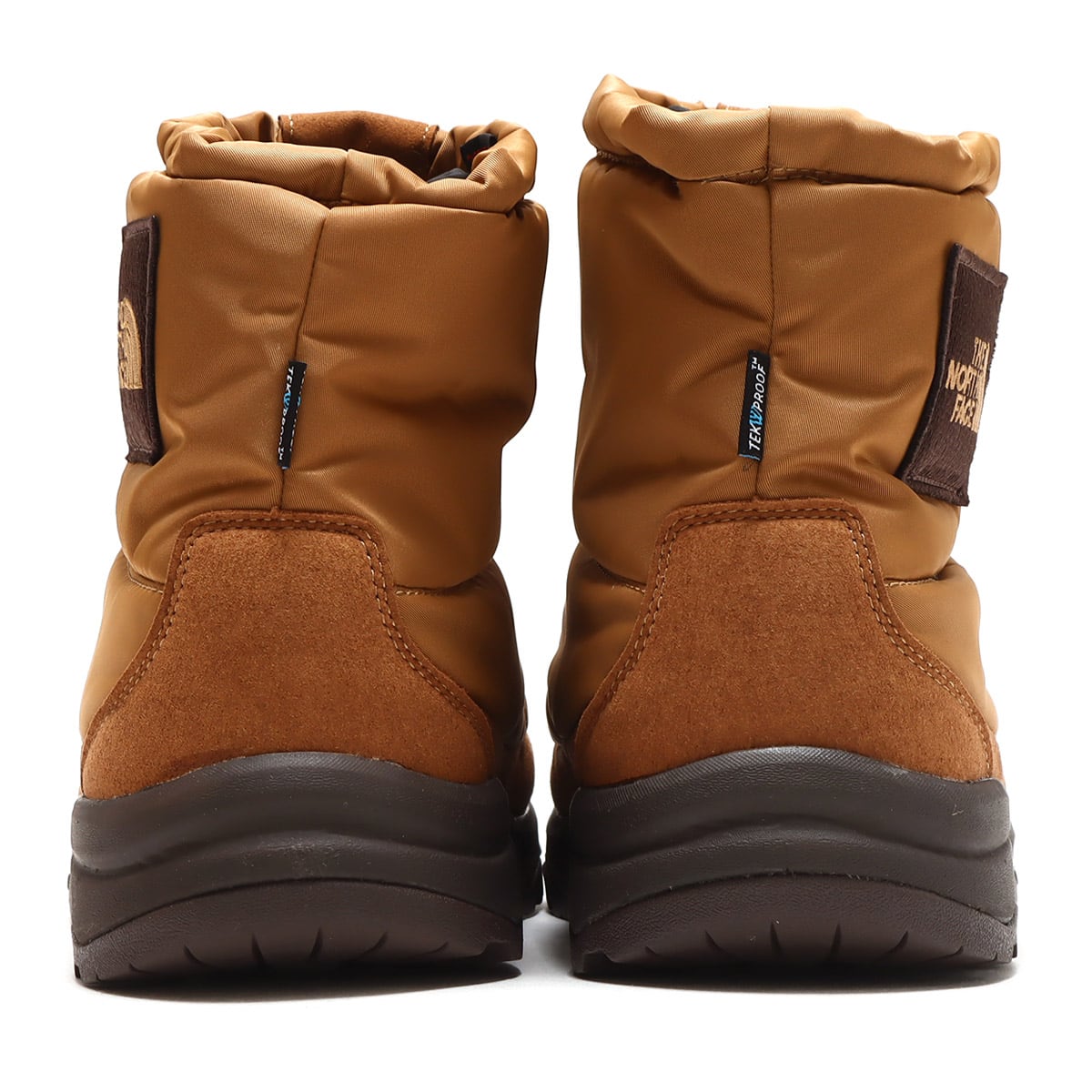 THE NORTH FACE NUPTSE BOOTIE WP LOGO SHORT ユーティリティブラウン