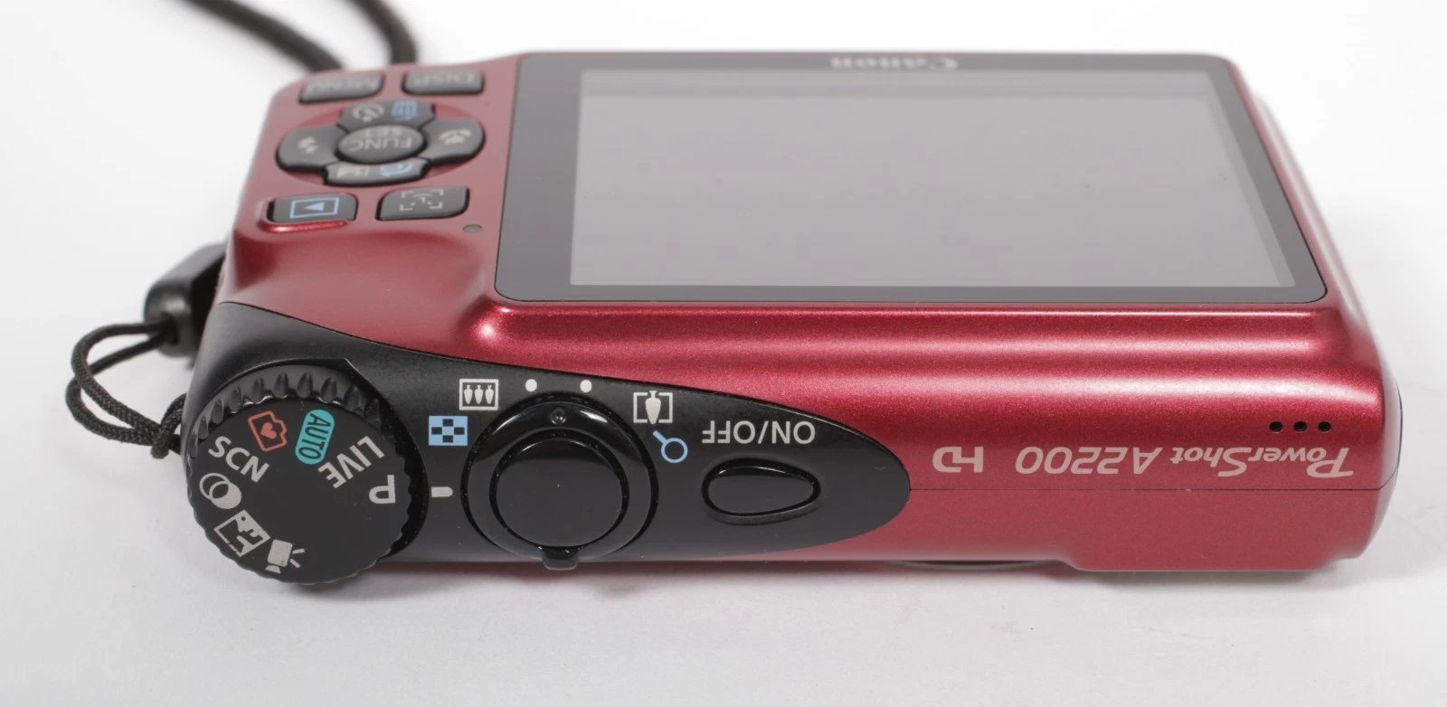 Canon Power Shot パワーショット A2200 デジカメ レッド Canon
