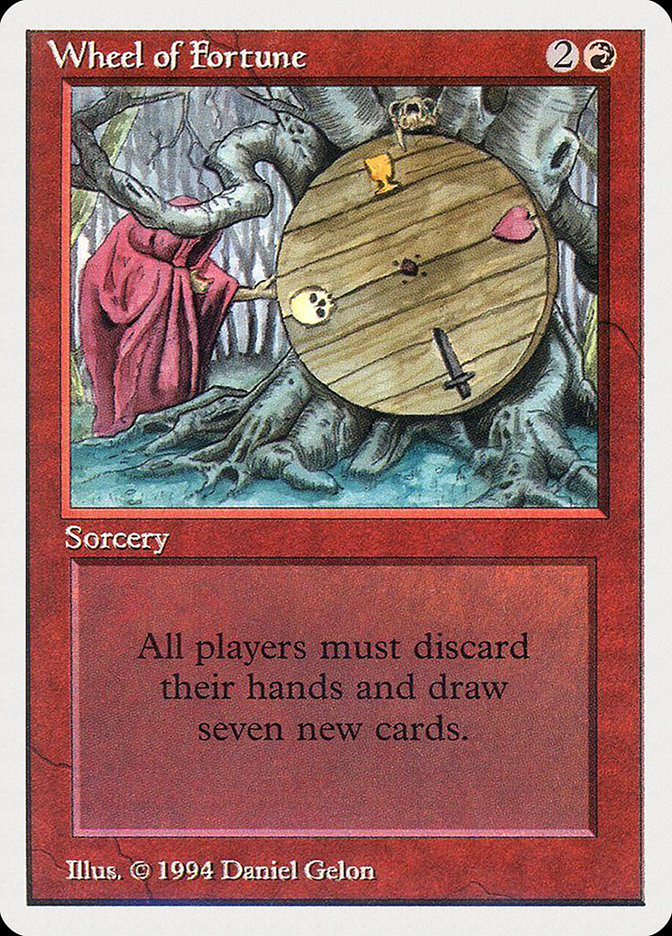 Wheel of Fortune Price From Revised Edition (Foreign Black Border) FBB