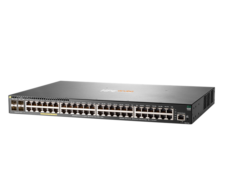 HPE Aruba Networking 2930F 48G PoE+ 4SFP+ Switch (JL256A) | HPE Store