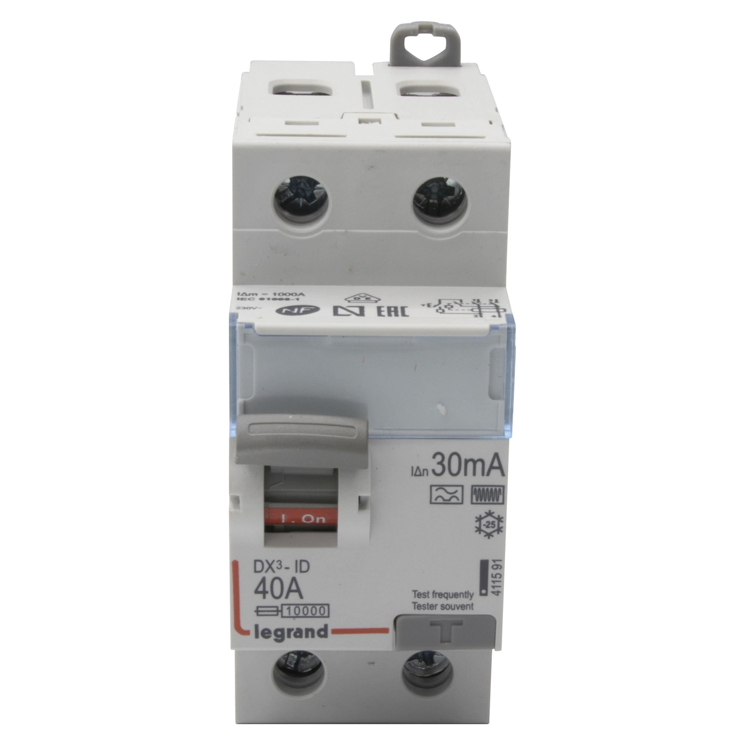 Interruptor diferencial DX³-ID de alta llegada y arranque de