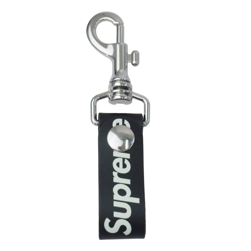 2021ss Supreme Leather Key Loop Rare Supreme Red Leather Key Loop