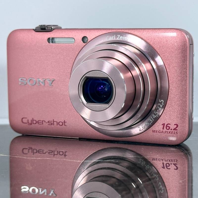美品/動作品】SONY Cyber-shot DSC-T77 ピンク コンデジ SONY DSC-T77