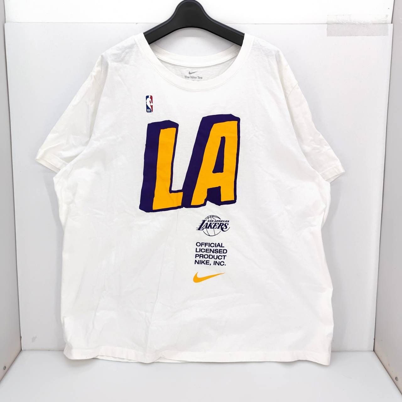 05w18820 ナイキ NIKE NBA レイカーズ 半袖Tシャツ ホワイト メンズ