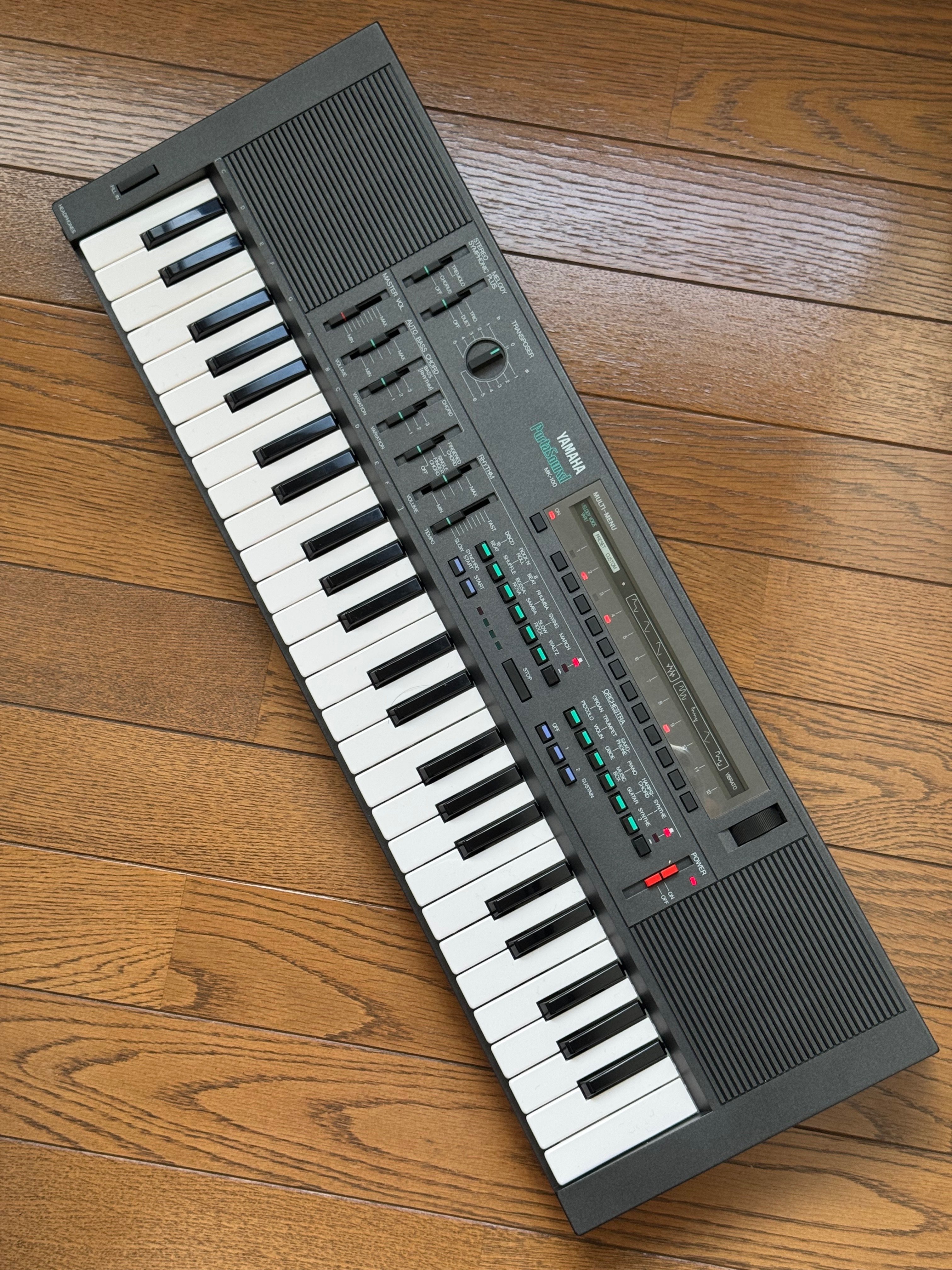 YAMAHA ヤマハ MK100 ポータサウンド アナログシンセ機能付き YAMAHA