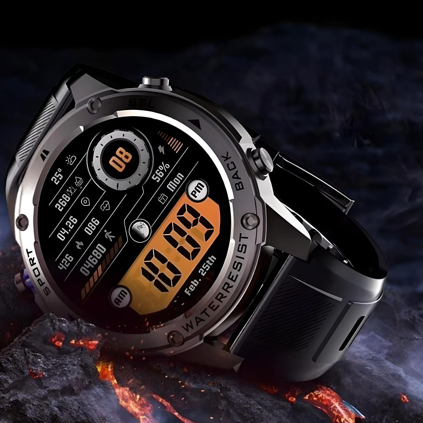 Indestructible Smartwatch for the Water and Land Athlete - ATACLETE