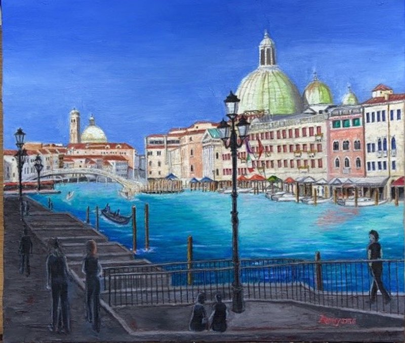 絵画 油絵 油彩画 風景画 美術品 芸術 インテリア アート 風景画 油絵