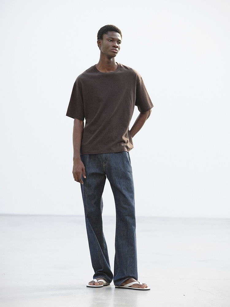 HARD TWIST DENIM WIDE PANTS - AURALEE Official Website