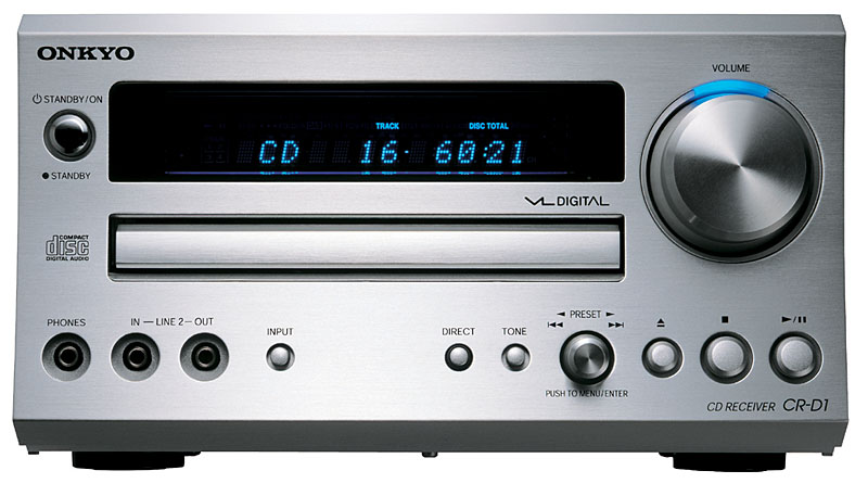 オンキヨー、デジタルアンプ内蔵の小型CDレシーバ