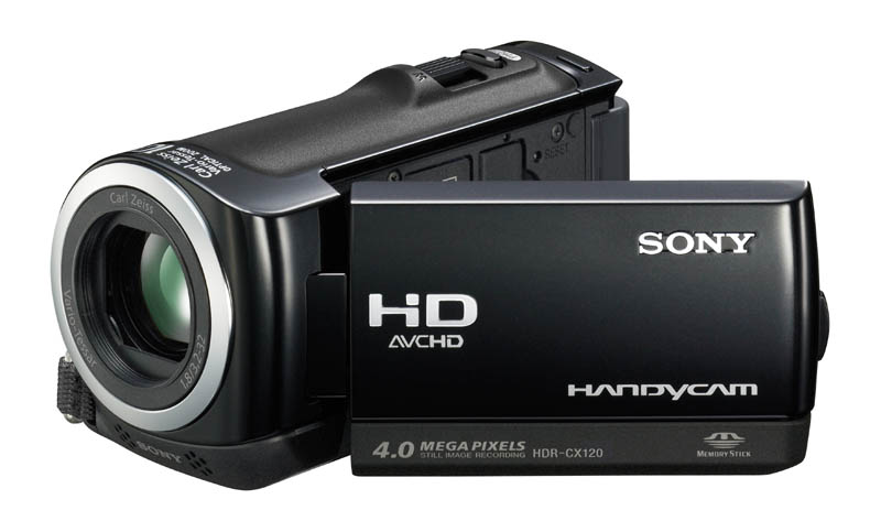 ソニー、16GBメモリ内蔵の小型AVCHDハンディカム
