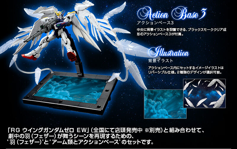 RG 1/144 ウイングガンダムゼロ EW用 拡張エフェクトユニット