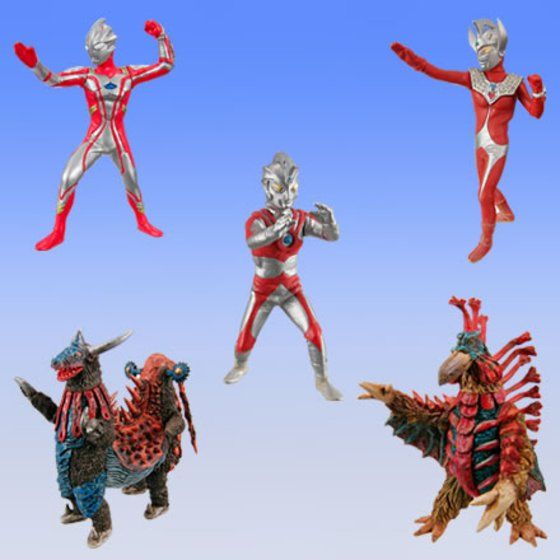 DGシリーズウルトラマン3種 DGウルトラマン3フルコンプ 全7種 未開封品 DG