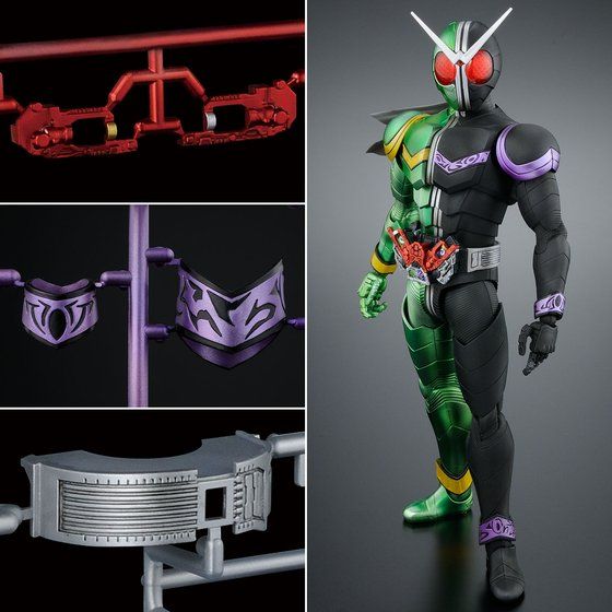 MG FIGURE-RISE ARTISAN 仮面ライダーW サイクロンジョーカー│株式