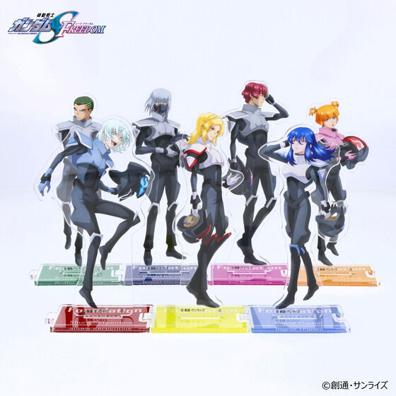 機動戦士ガンダムSEED FREEDOM つながるアクリルスタンド パイロット
