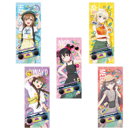 LoveLive! Series Official Music Party ＠C104 フェイスタオル（全5種