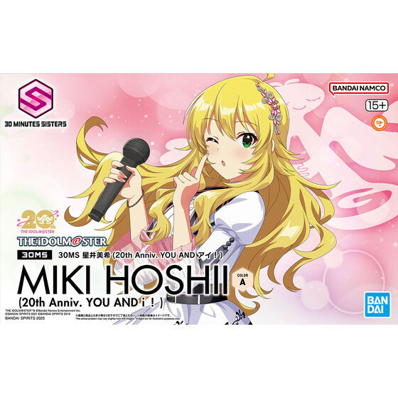 30MS 星井美希 (20th Anniv. YOU AND アイ！)│株式会社BANDAI SPIRITS