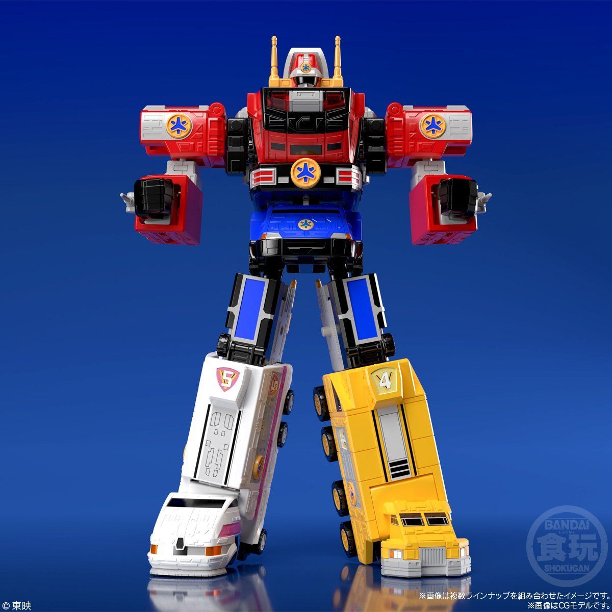 スーパーミニプラ 緊急合体 ビクトリーロボ（5個入） | スーパー戦隊