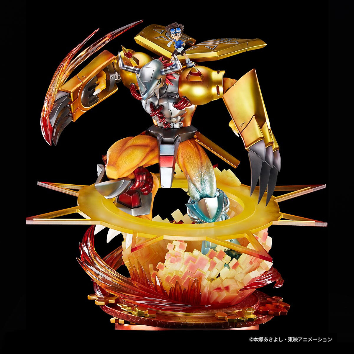 抽選販売】デジモンアドベンチャー 大型スタチューシリーズ WARGREYMON