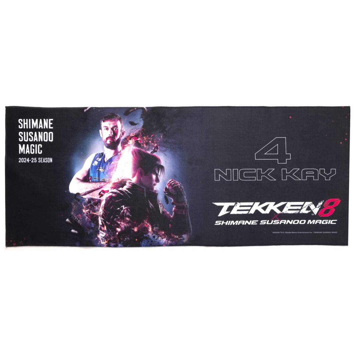 鉄拳8 × ニック・ケイ】フォトタオル | スサノオマジック ファッション