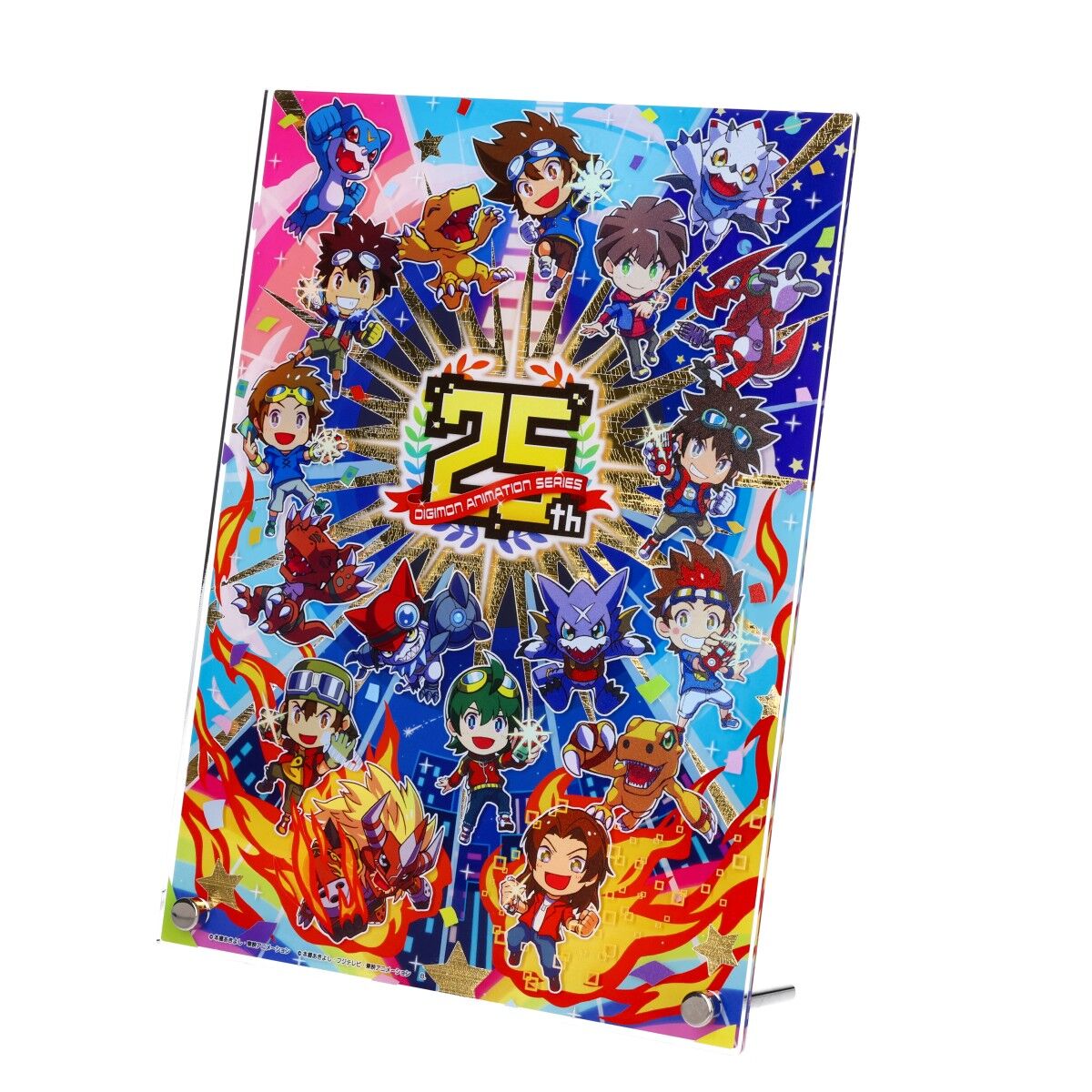デジモンアドベンチャー25周年記念アニメシリーズアクリルボード【2025