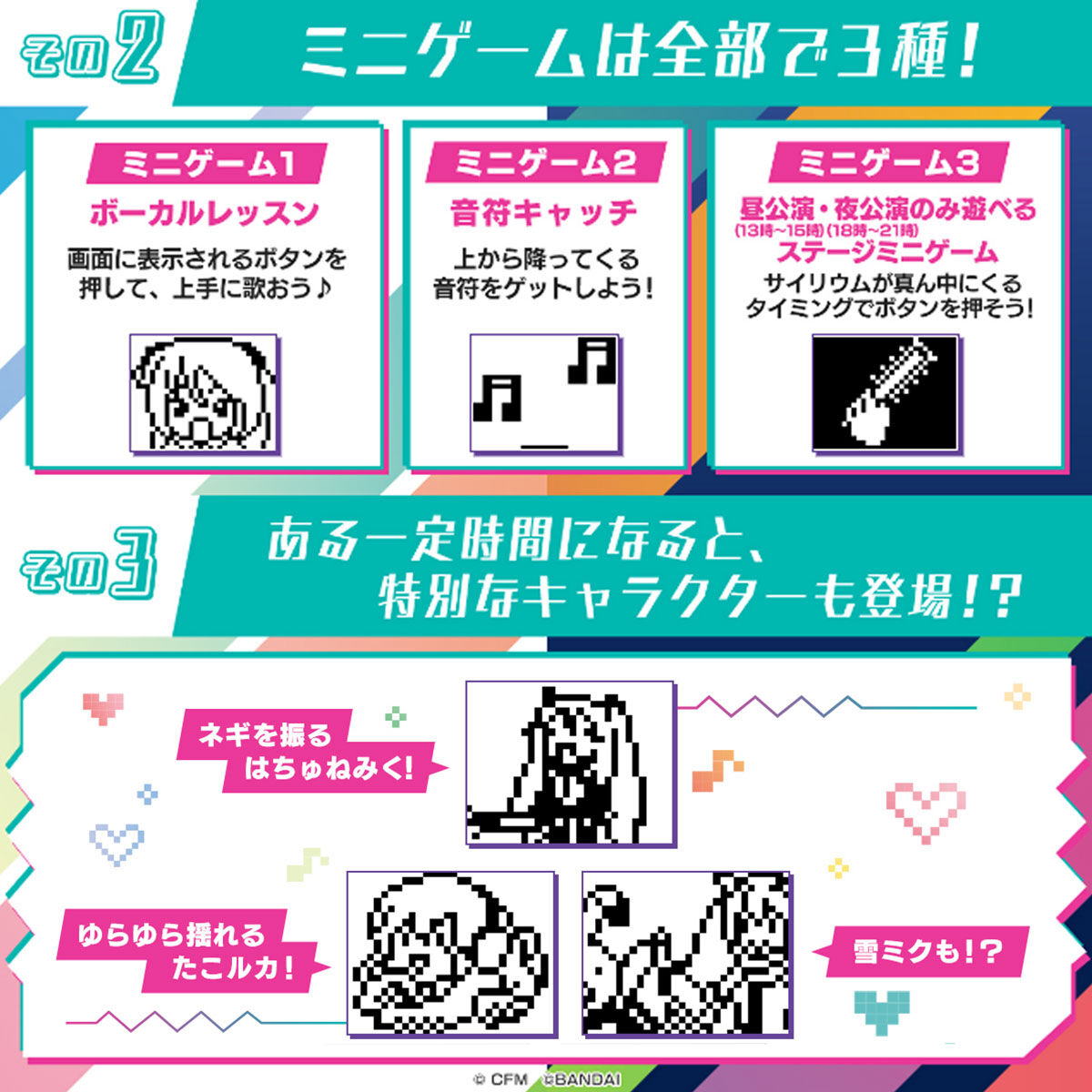 ピアプロキャラクターズ×たまごっち 初音ミクっち キュートミクver