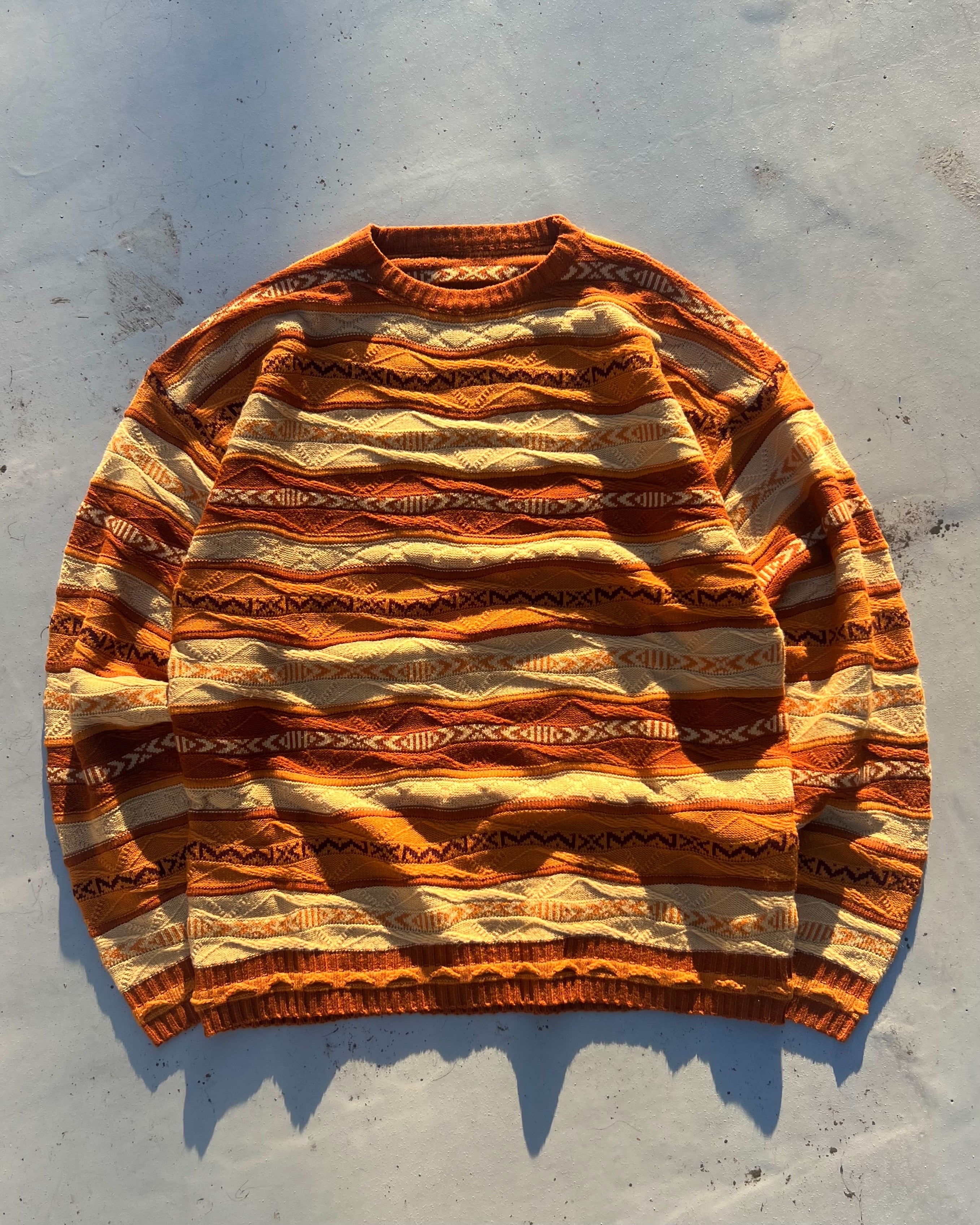 3D Effect striped knit – BELVET
