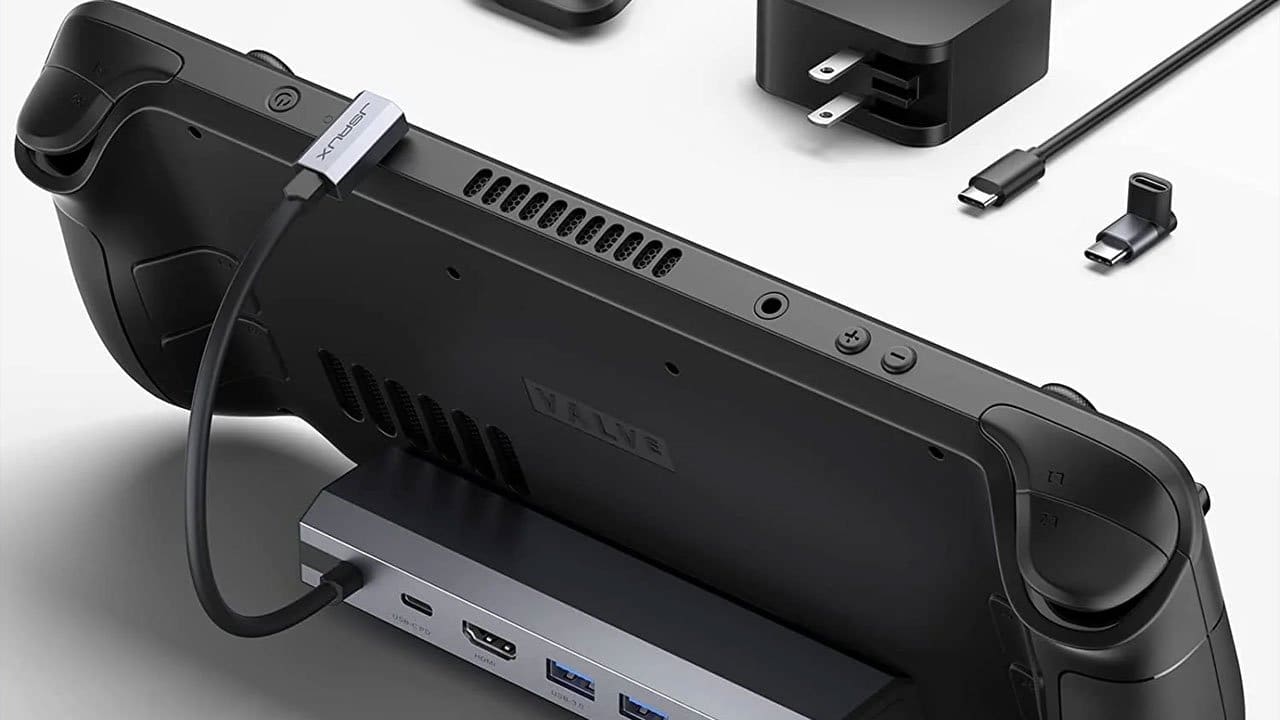 JSAUX Steam Deck PC0104 Mod Case Accessories Review - 11-in-1 Dock