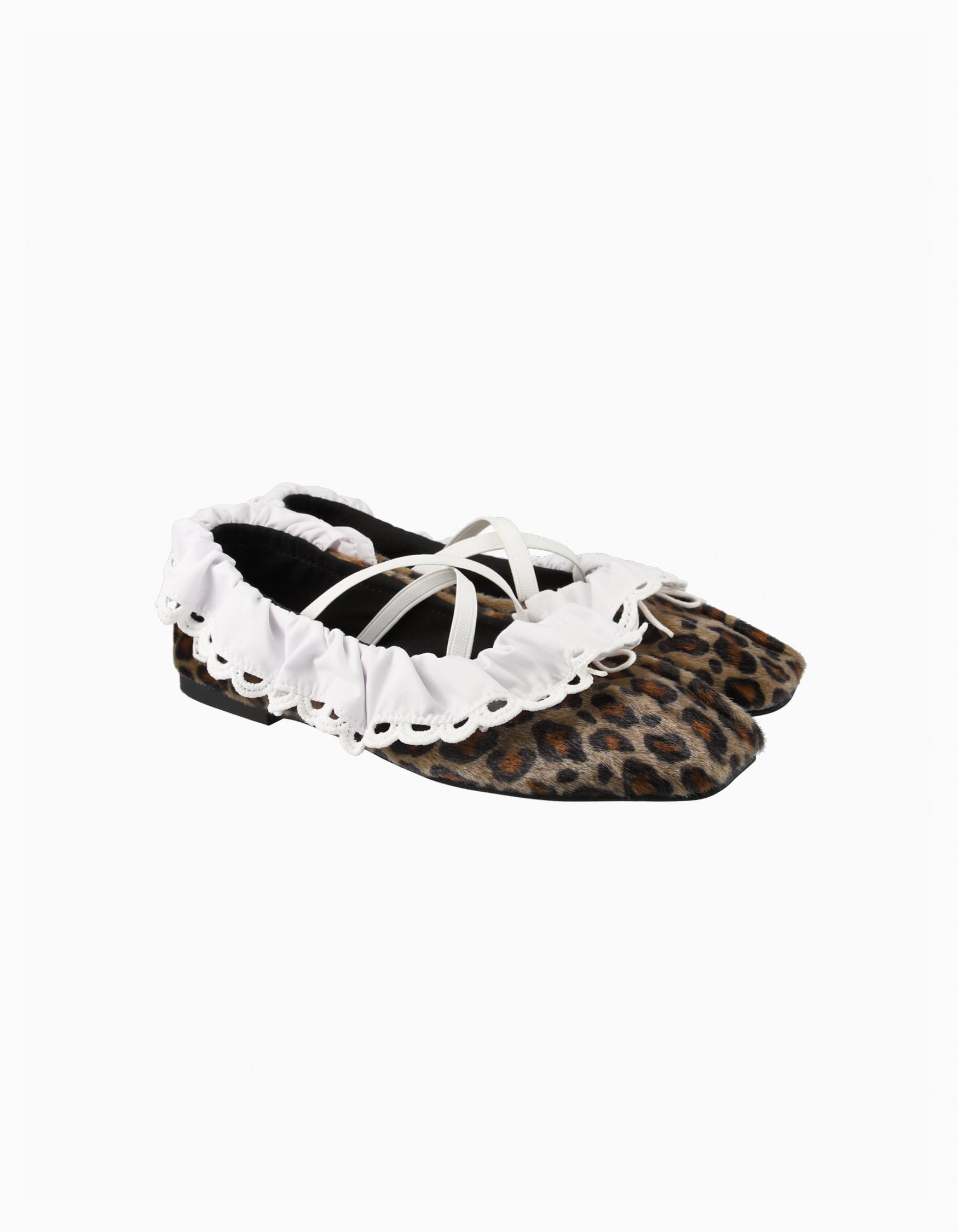 BIBIY. MADE | B. LACE BALLERINAS BLACK｜Bibiy.