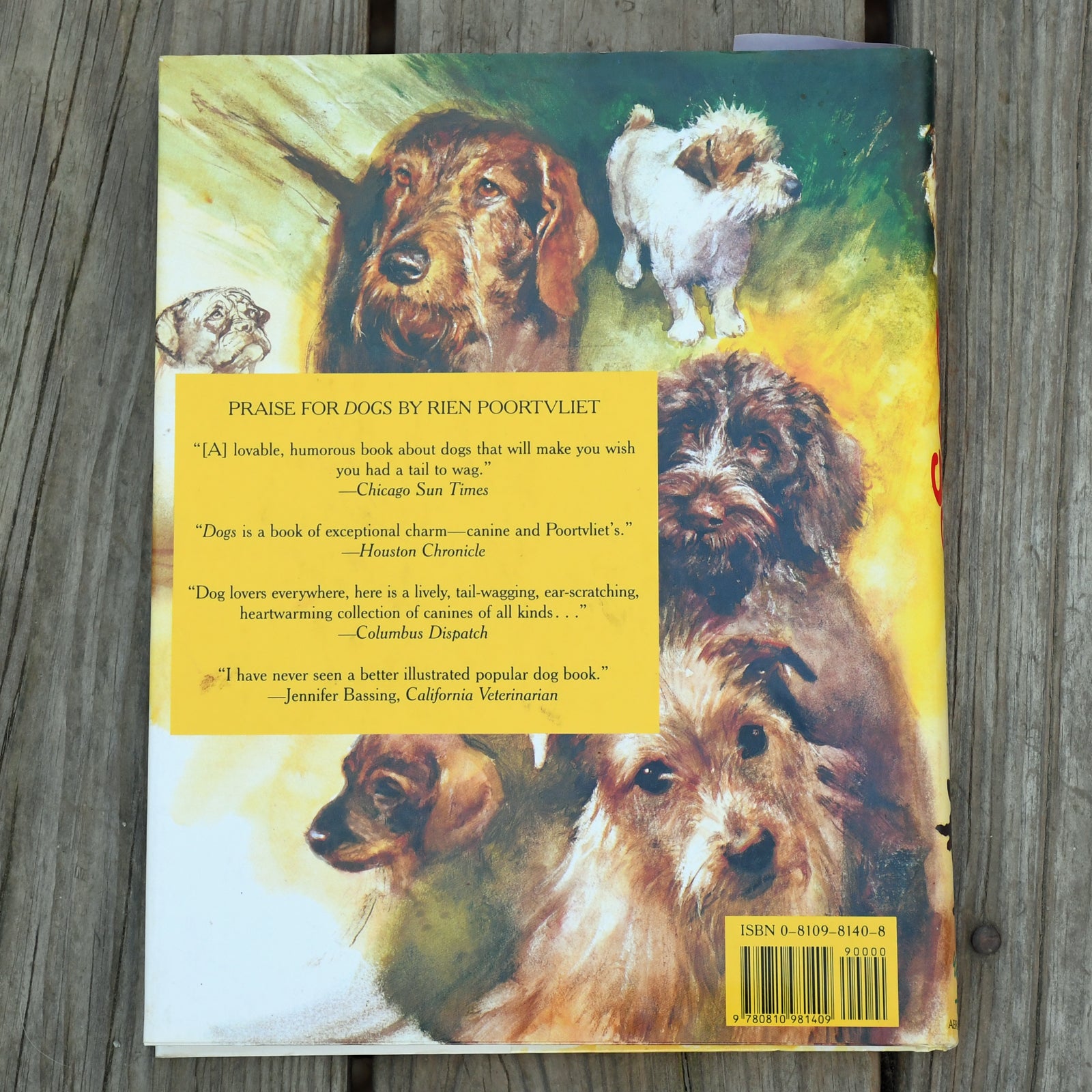 Dogs - Rien Poortvliet, 1996 edition, hardcover – BIG Gentle Dogs