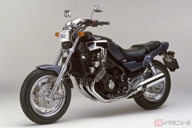 輸出専用モデルV-MAXのドラックスタイルを踏襲したヤマハ「FZX」は