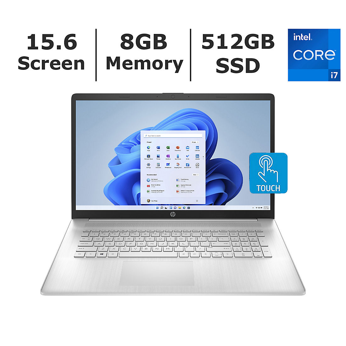 HP 15-dy2177nr Laptop, Intel Core i7-1165G7, 512 GB | BJ's